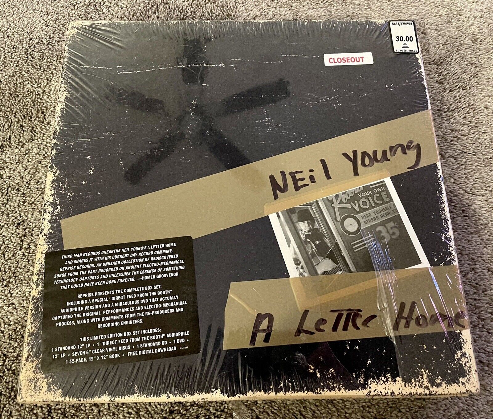 Neil Young -  A Letter Home - SEALED Complete Deluxe Boxset - Third Man Records