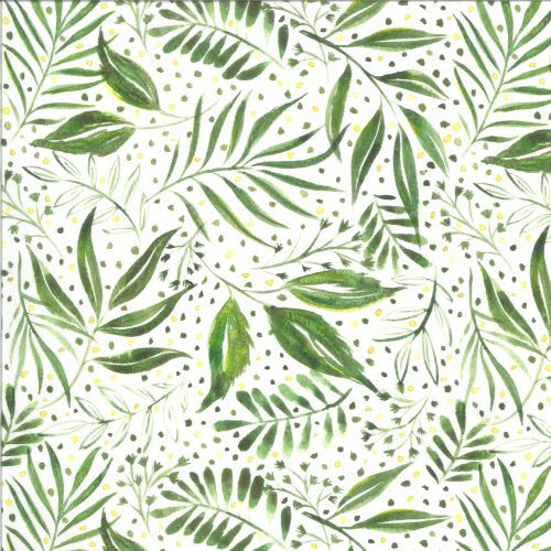 Moody Bloom By Create Joy Project For Moda - Jungle Leaves  #8445-11D
