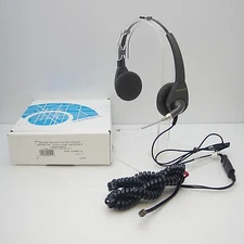 Plantronics P101-U10P Polaris Encore Binaural Voice Tube QD Headset 43466-12 NEW