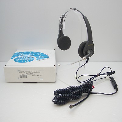  Plantronics P101-U10P Binaural VT Headset for Avaya Polycom Toshiba Nortel NEC 