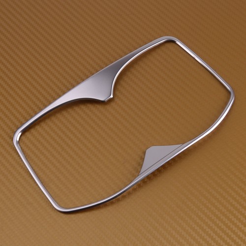 Chrome Inner Cup Holder Trim Cover Frame Fit for Peugeot 3008 5008 2017-2018