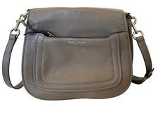 Marc Jacobs Emile Saddle Bag in Taupe Designer City