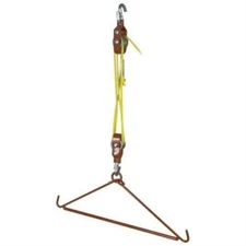 440 Lb Deer Hoist Gambrel & Pulley System Game Lift for Hunting Field