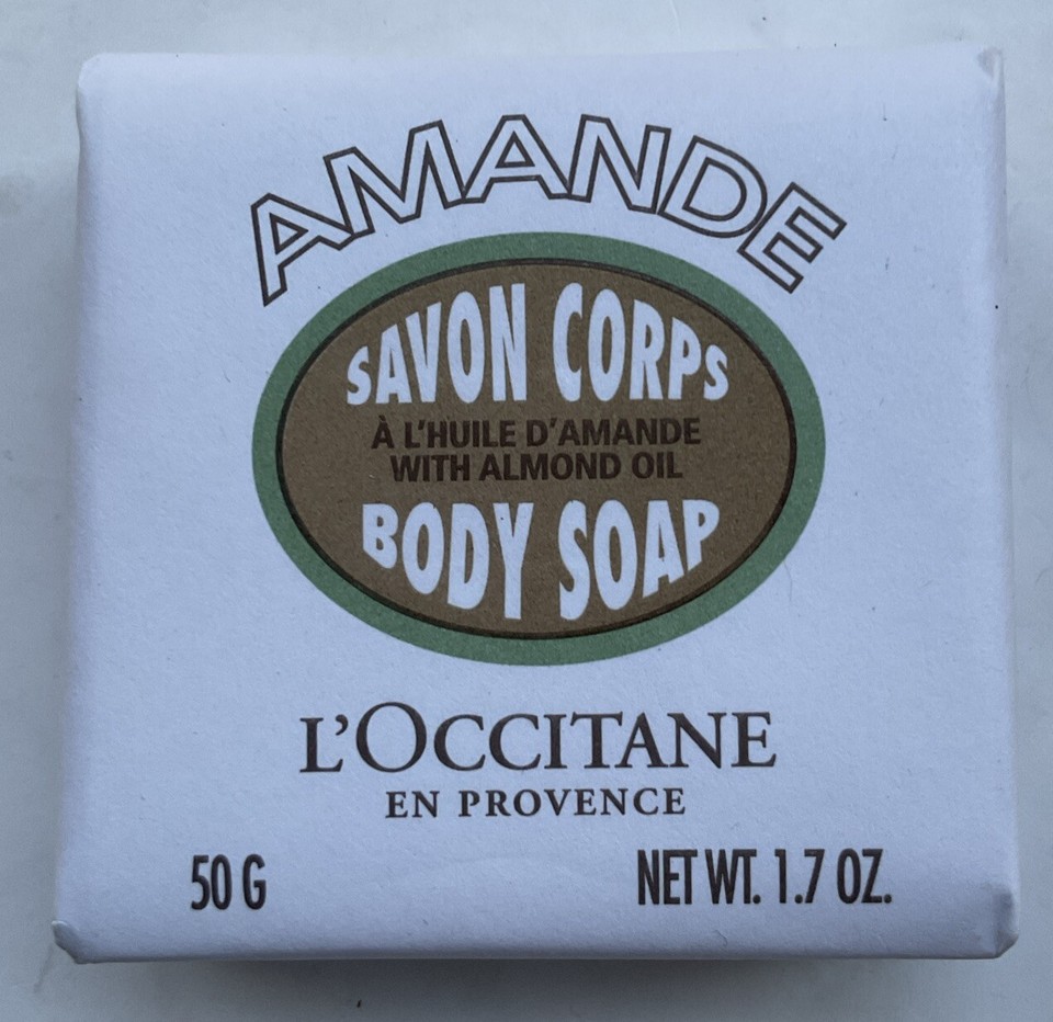 L'Occitane Almond Gift Set Shower Oil Soap Milk Concentrate Hand Cream