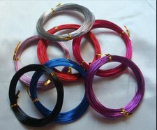  1,5-2 mm 6-10 m Aludraht Aluminium Wire Aluminiumdraht Draht Schmuckdraht  Alu