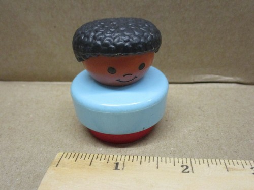 Fisher Price Little People Chunky Jumbo House Boy Dad AA Blue Red School Bus toy - Picture 1 of 8