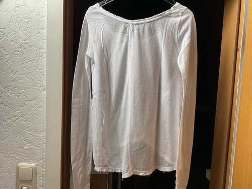 Langarm Shirt Damen Review Weiß XS/S - Bild 2 von 5