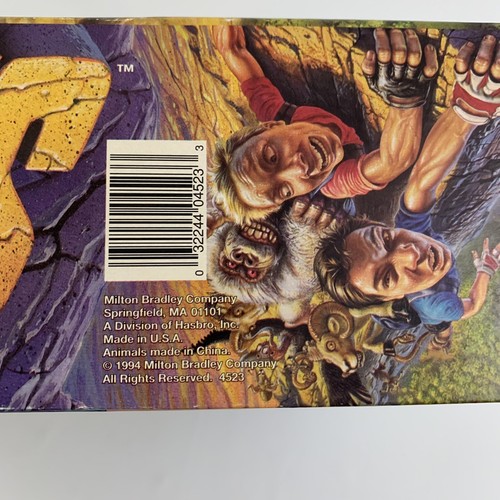 Vintage 1994 Milton Bradley Rock Jocks Board Game PARTS EMPTY BOX #6939 - Picture 7 of 7