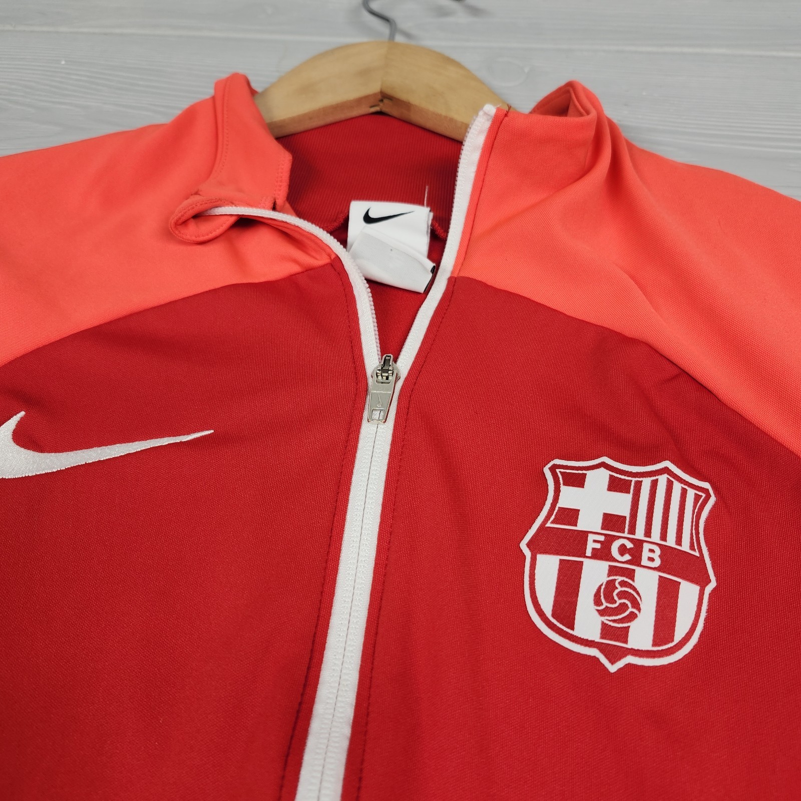 Nike Switzerland Swiss FCB Football Soccer Full Zip Jacket Size Small thumbnail 7