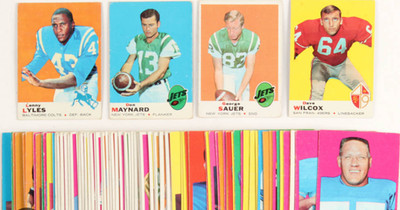 1969 Topps Football #1-263 You-Pick. Complete-your-set. Combined shipping.