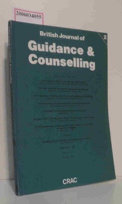 British Journal of Guidance & Counselling Volume 16 * No. 2 * May 1988
