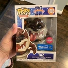 Funko Pop! Movies: Space Jam-Taz (Flocked) - Walmart (Exclusive) #1092-Brand New