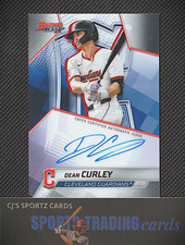 2025 Bowman’s Best Dean Curley Auto B25-DCU Cleveland Guardians
