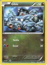 Gible Common Legendary Treasures 94/113 LP on eBay