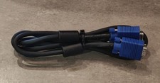 15 Pin HD15 Blue SVGA Super VGA Monitor M/M Male Male Cable for PC / TV