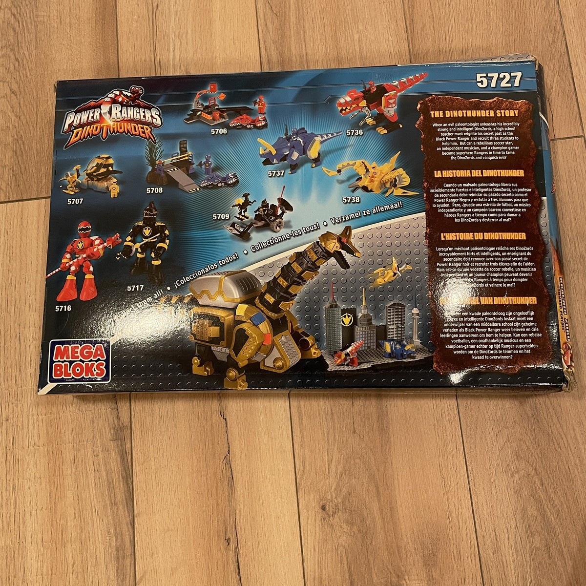 Mega Bloks 5727 Power Rangers Dino Thunder BRACHIO ZORD Command
