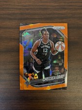 2025 Panini Prizm WNBA Chelsea Gray #111 Orange Ice Prizm Las Vegas Aces M/NM