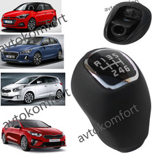 6-Gang Schaltknauf Schaltknauf für Kia Sportage Ceed Rio Hyundai i30 ix35 Tucson