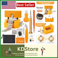 Deluxe 88-Piece Watch Repair Kit - Precision Case Opener  Tools for All Watches