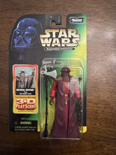 Star Wars POTF Imperial Sentinel Expanded Universe 3.75" Figure 1998 Kenner