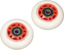 Razor PowerWing FlashRider 360 Replacement Rear Wheels - Red 64mm, 