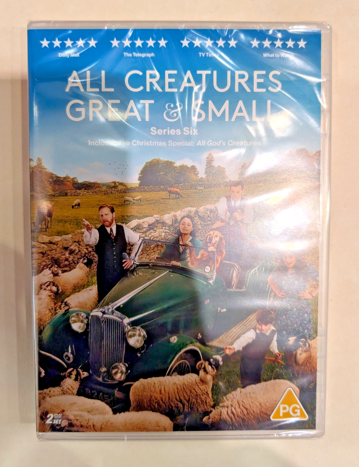 ALL CREATURES GREAT AND SMALL SERIES SIX       BRAND NEW SEALED GENUINE UK DVD