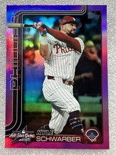 2025 Topps Update Series - 2025 All-Star Game Kyle Schwarber #ASG-19 Pink Foil