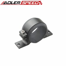 Us Ship 2pcs 52mm Id Fuel Pump Single Bracket Filter Clamp Cradle Aluminum Black
