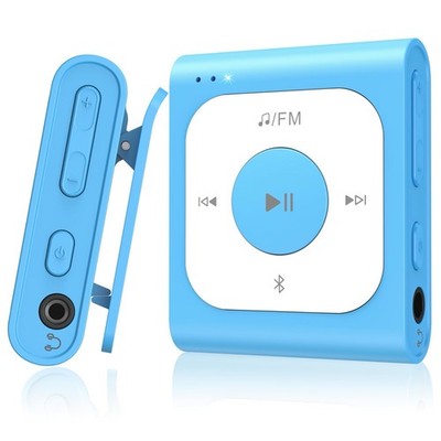 AGPTEK 64GB Clip MP3 Player with Bluetooth, A53PL Portable Music Player