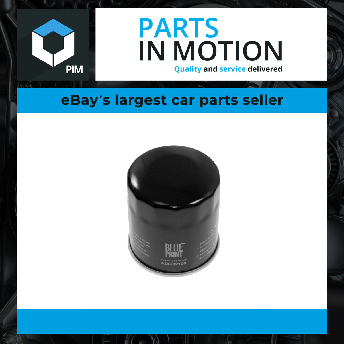 BLUE PRINT Oil Filter fits KIA Picanto mk1 1.0 1.1 mk2 1.0 1.0 Bi-Fuel LPG 1.2 - Image 9