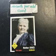 B27 American Heritage 2009 Topps #29 Mother Jones Mary Harris Labor Organizer