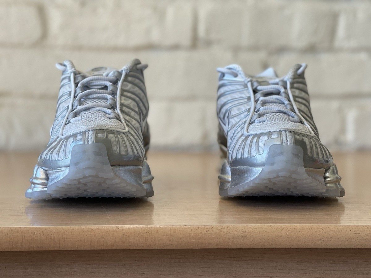 Nike Shox TL 'Chrome' White Pure Platinum AR3566-003 Women 7