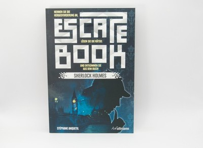 Escape Book Sherlock Holmes Die Falle des Moriarty Interaktives Rätsel-Abenteuer