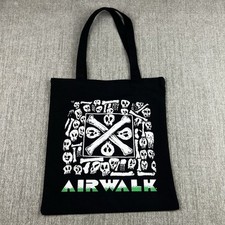 VERY RARE AIRWALK SHOES 14in X 14in Black Bag / Old School / RAD