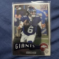 2025 Topps Chrome Football SP #1975-25 Jaxson Dart 1975 Retro Rookie RC Giants🔥