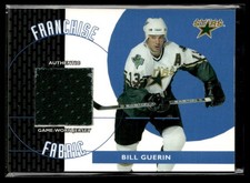 2003-04 Topps Traded & Rookies Franchise Fabrics Bill Guerin Stars #FF-BG