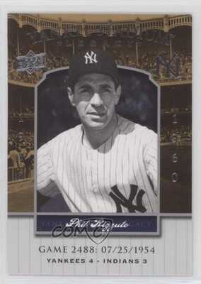 2008 Upper Deck Yankee Stadium Legacy Phil Rizzuto #YSL2488 HOF i9i