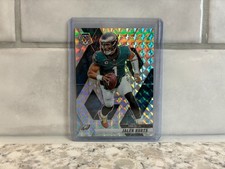 2025 Mosaic Football - Silver Mosaic Prizm - Jalen Hurts Eagles # 1