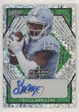 2021 Leaf Flash Portrait Auto Green 7/25 Dazz Newsome #PA-DN1 Auto 0q0m