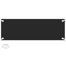 Large Black Blank Banner and Signs 2 x 6 Feet 1 Set Sublimation Banners
