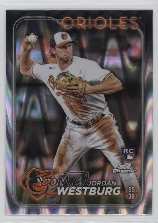 2024 Topps Chrome RayWave Refractor Jordan Westburg #277 t0q
