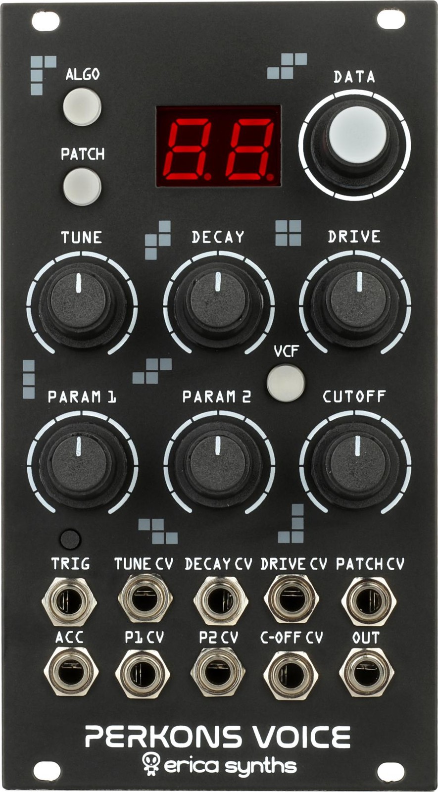 Синтезаторы Erica, Голосовая драм-машина Perkons, модуль Eurorack