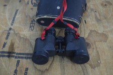 Vintage Sears Wide Angle Binoculars 7x35mm Model 6243 Extra Amber Optics Case