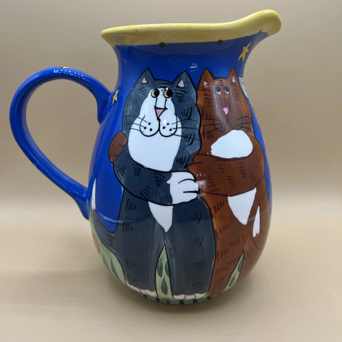 多色手描き陶器壺 多色陶瓷花卉瓶和水壶| eBay