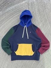 Polo Ralph Lauren Multi-Color Block Hoodie, perfect condition, worn once, mens L