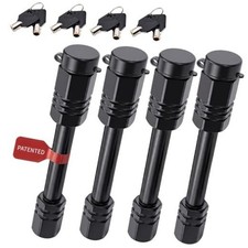 Hitch Pin Locks for 2" Trailer Receivers 4 4 Set keyed alike 2"-2.5" receiver