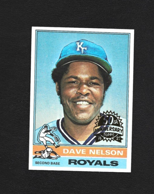 2025 Topps Heritage 1976 Buyback Dave Nelson #535