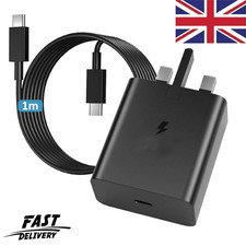 Genuine 45W Super Fast Charger Adapter Plug & Cable For Samsung Galaxy Phones