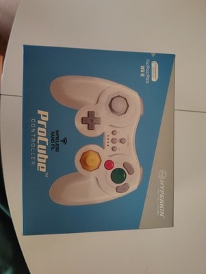NIB Hyperkin ProCube Wii U Rare Ice White V, Collector's item, MINT 