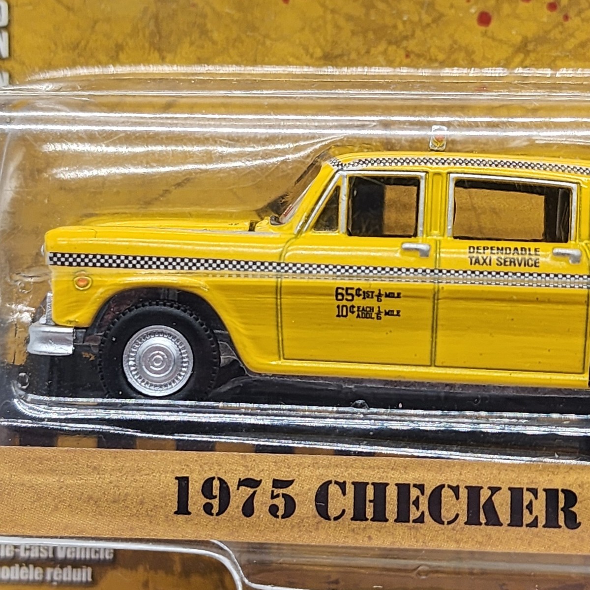 グリーンライト 1/64 1975 CHECKER TAXI Greenlight Taxi Driver